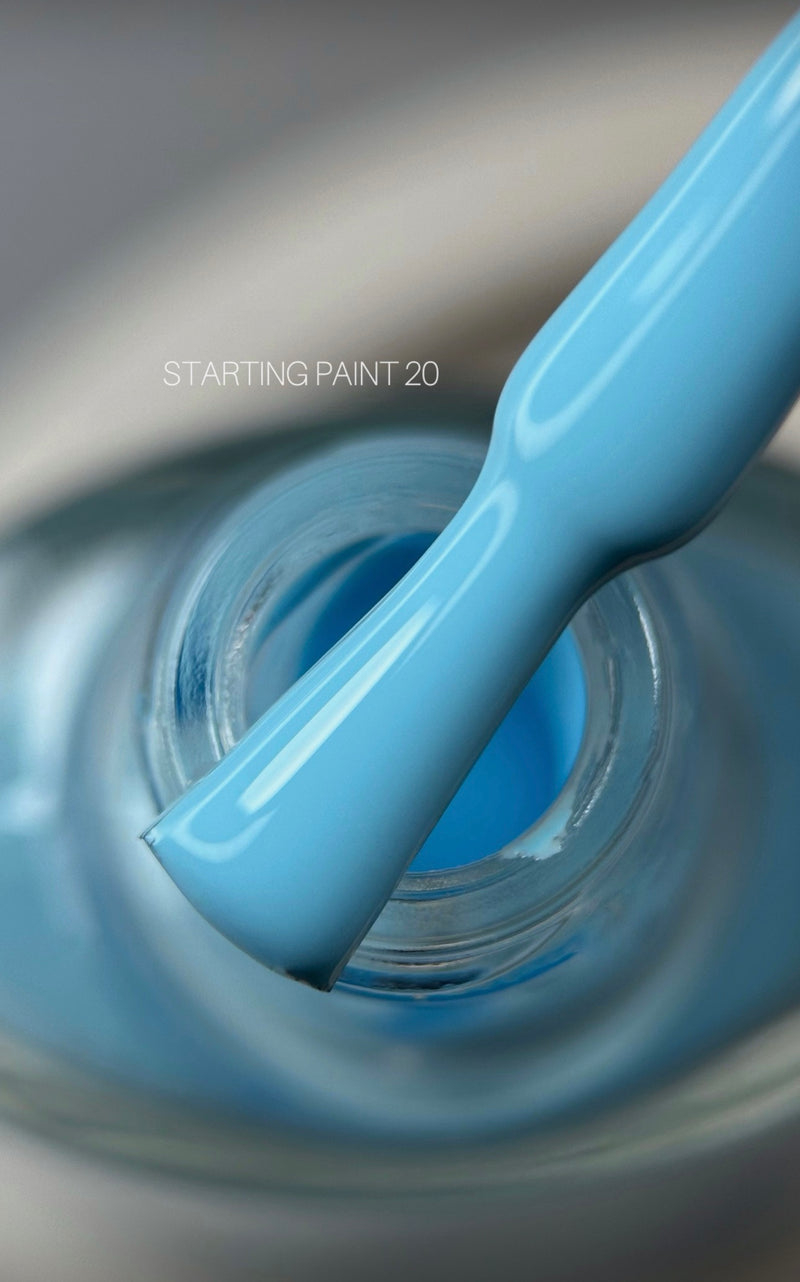 Лак для стемпінга Saga Professional Stamping № 20, 8 мл блакитний