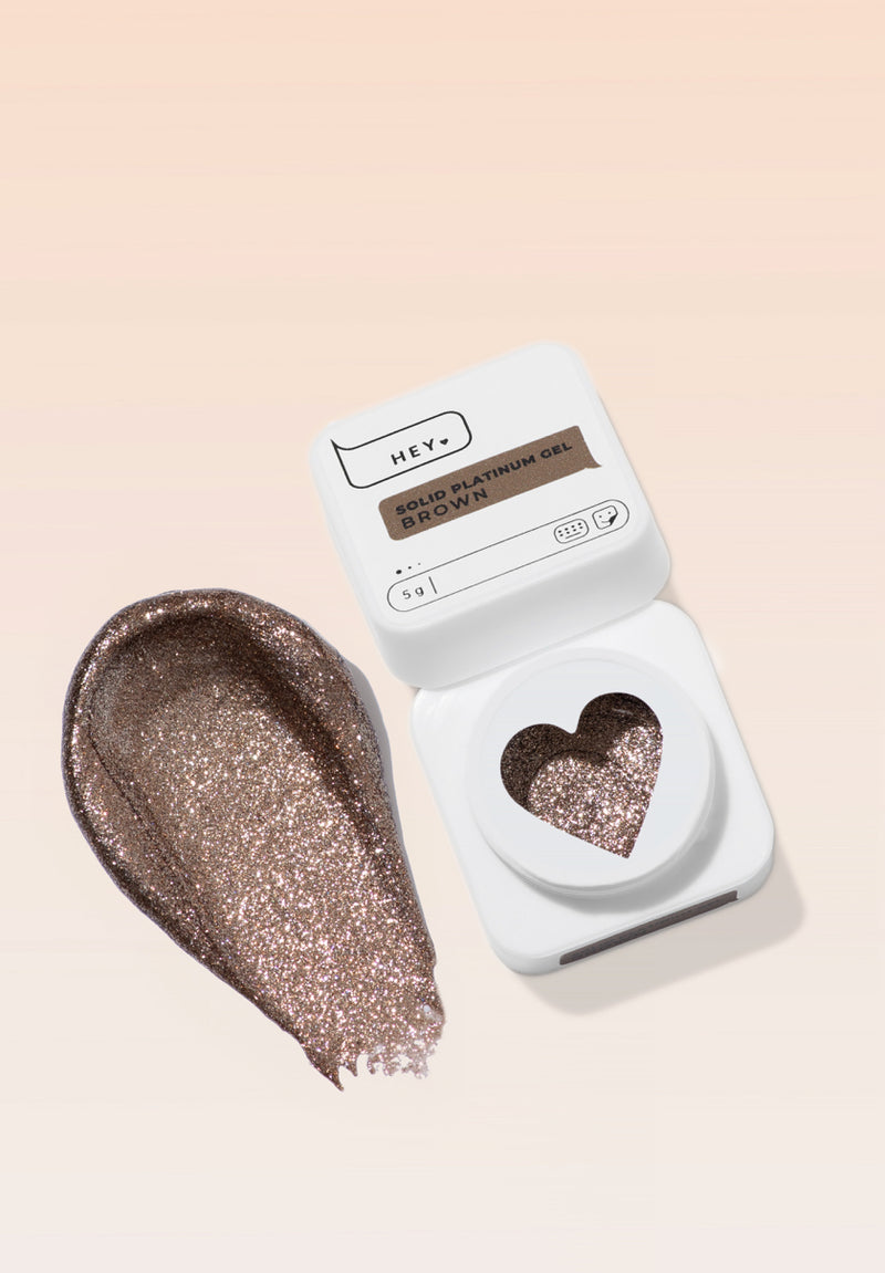 HEYLOVE. Solid paint gel BROWN 5 g HL-PG05-010