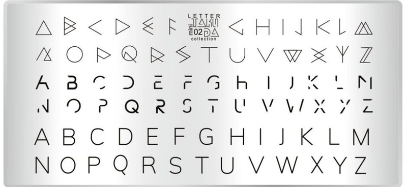 TAKI DA small stamping plate 02