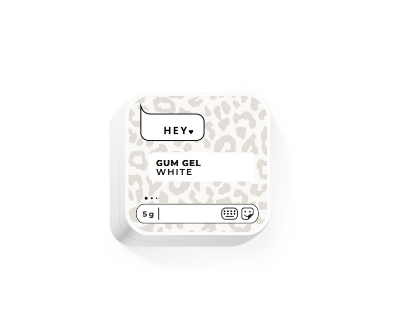 HEYLOVE. GUM GEL, WHITE, 5 G HL-GG05-006