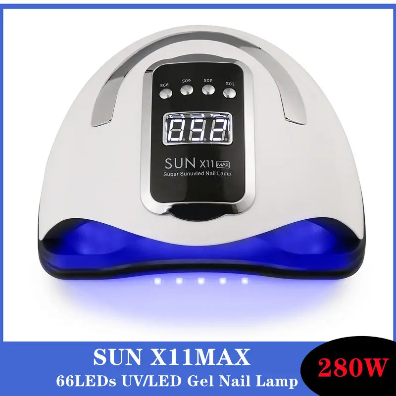 SUN X11 MAX 288W УФ-светодиодная лампа для ногтей