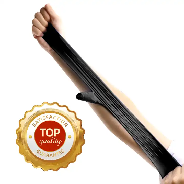 ПЕРЧАТКИ ЧЕРНЫЕ размеры S, M, L 100шт. 