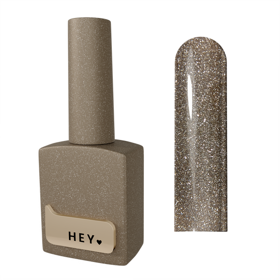 HEYLOVE. REFLECTIVE GEL POLISH, DEMURE, 15 ML HL-GP15-008