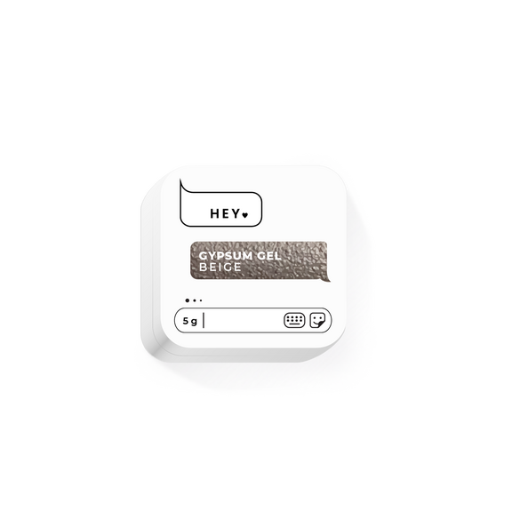 HEYLOVE. GYPSUM GEL, BEIGE, 5 G, HL-GG05-004