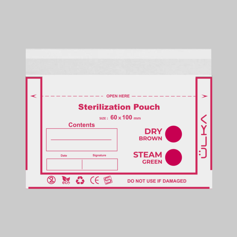 ÜLKA Sterilization pouches
with indicator from (100x60)