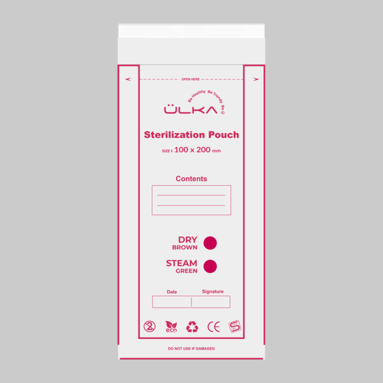 ÜLKA Sterilization pouches
with indicator from (100x200)