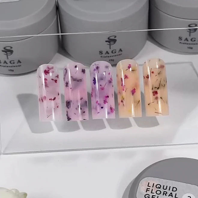 Saga Liquid Floral Gel №01 15 ML