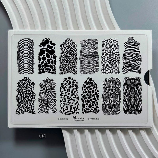 SAGA professional Stamping №04 "Skin"
