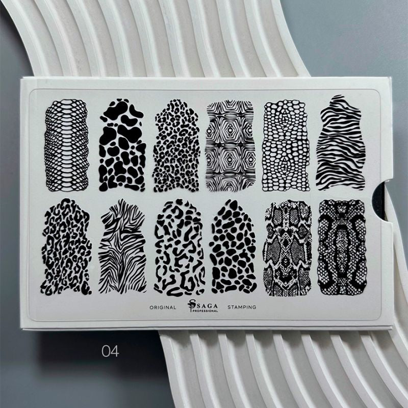 SAGA professional Stamping №04 "Skin"