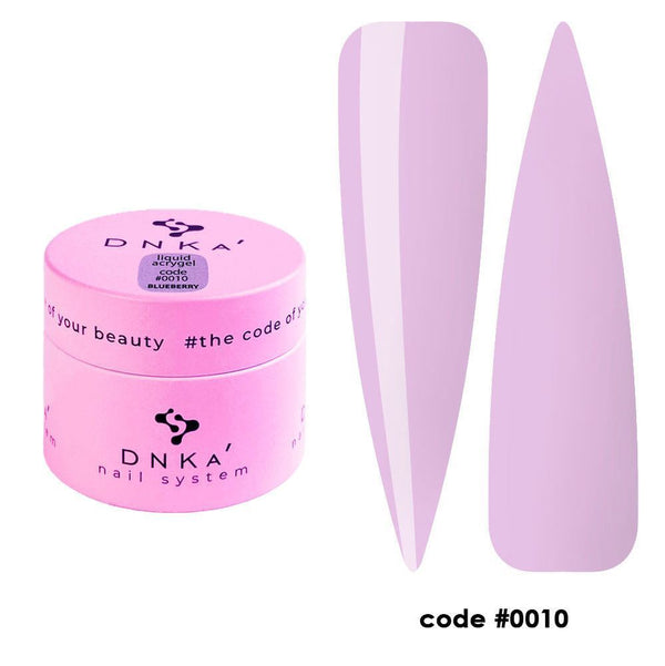 DNKa Nail gel Liquid Acrygel 0010 Blueberry 15ml