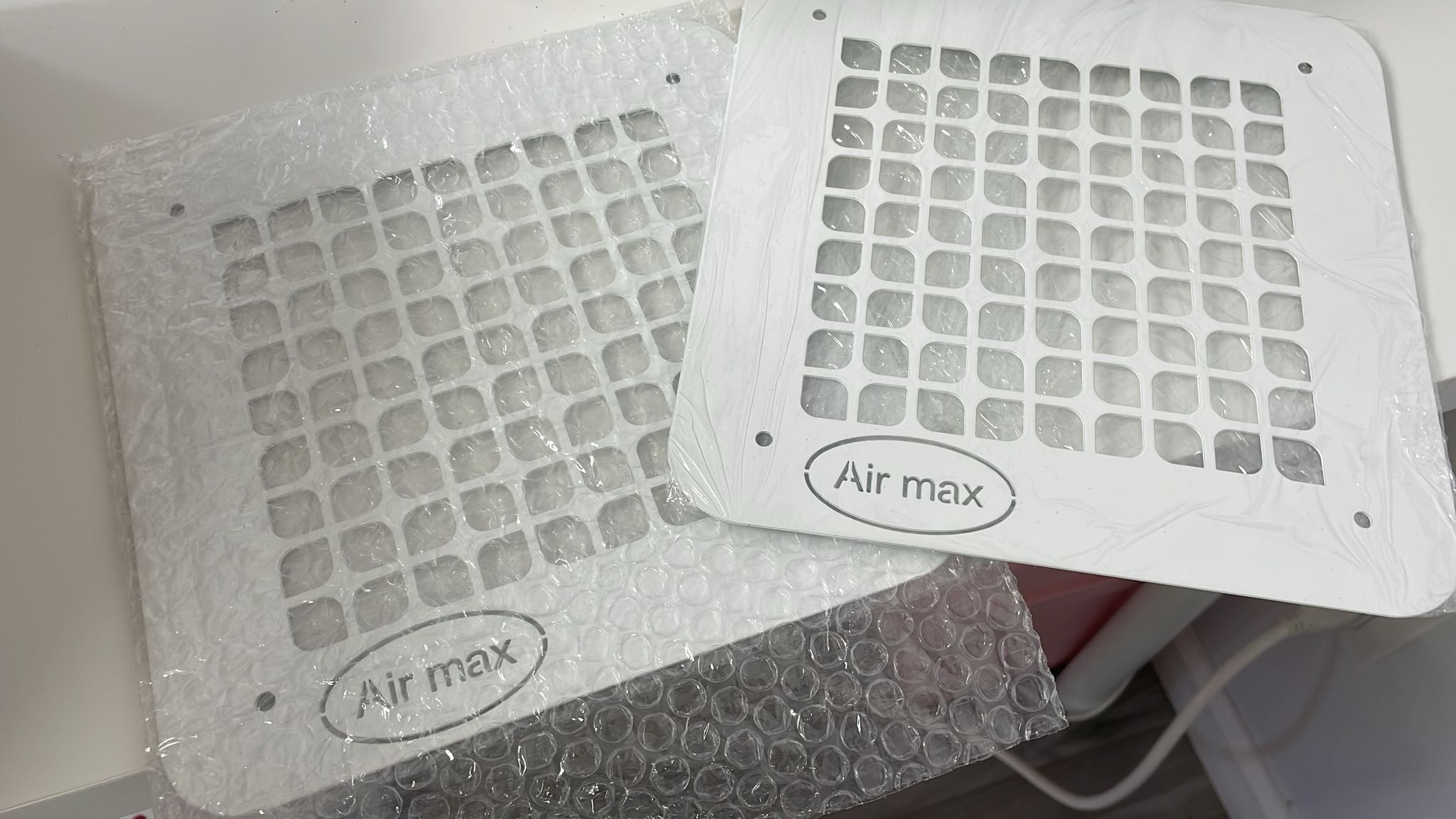 AIR MAX Top panel for nail dast collector(Silver steel panel)  P1