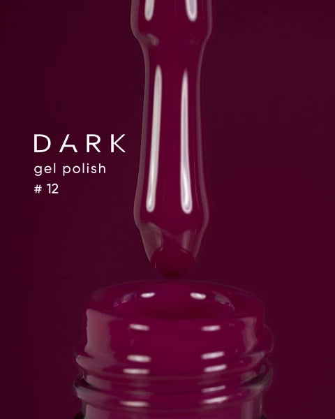 Dark gel polish  12, 10 ml
