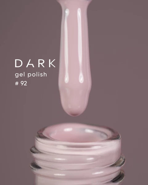 Dark gel polish  92, 10 ml