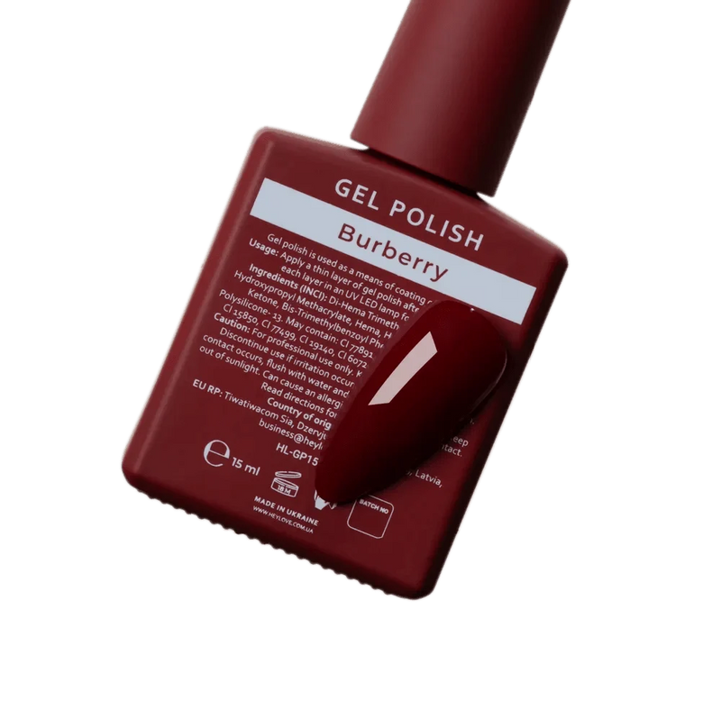 Heylove Gel Polish BURBERRY 15 ml