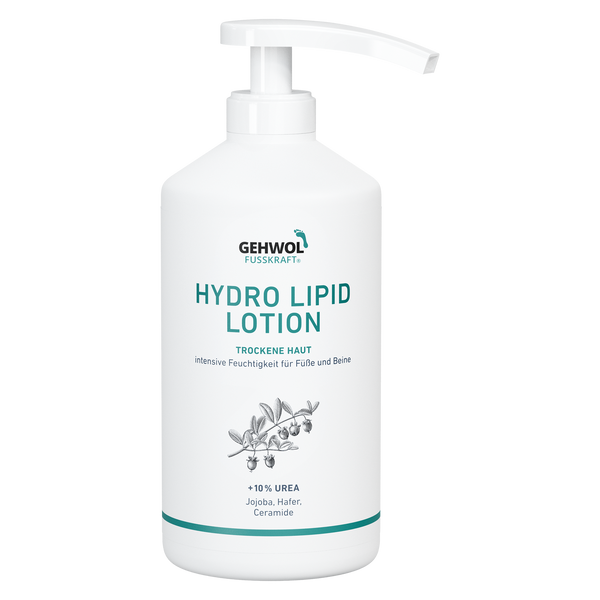 GEHWOL FUSSKRAFT Hydro Lipid Lotion 10% Urea – 500 ml