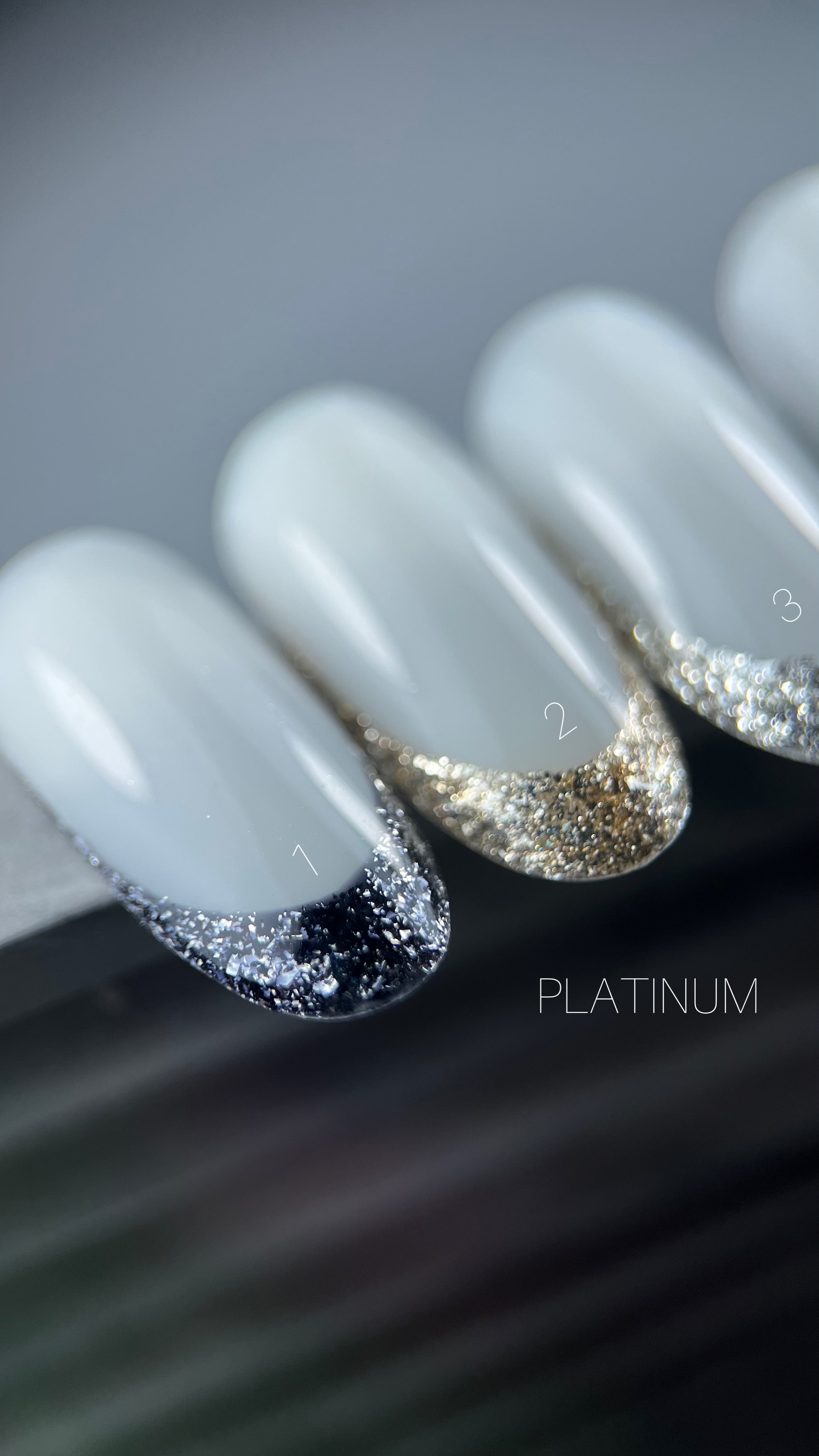 SAGA Professional Platinum Gel № 01 (черный), 5 мл