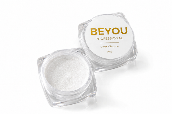 BEYOU PROFESSIONAL Clear Chrome Nail Powder (0.5g)