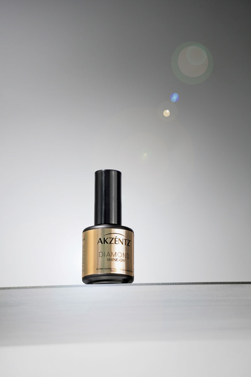 AKZENTZ Diamond Shine-On Tack Free Top Coat 15ml/5ml