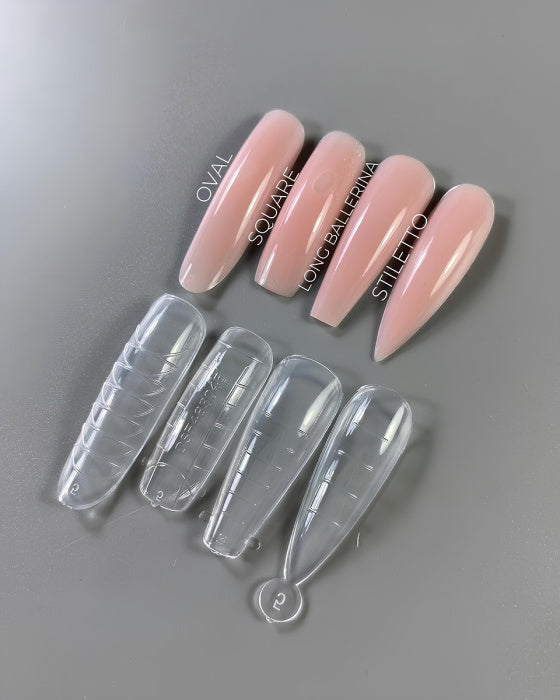 DARK Nail Dual forms SQUARE 120pcs