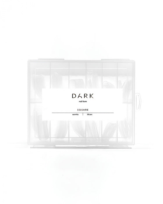 DARK Nail Dual forms SQUARE 120pcs