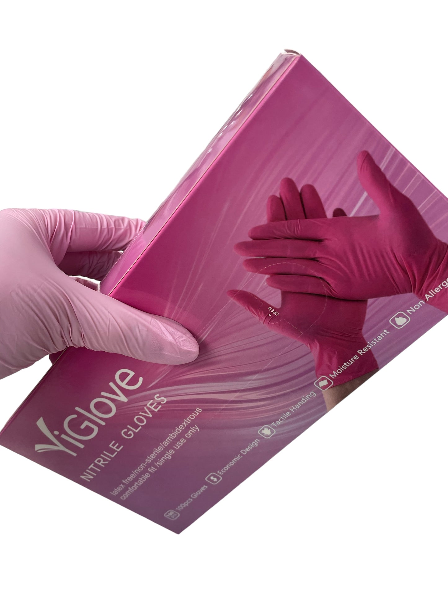 YiGlove Disposable Nitrile Gloves 100pcs