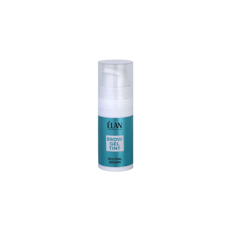 Elan Professional Line Brow Gel Tint Neutral Brown 10ML