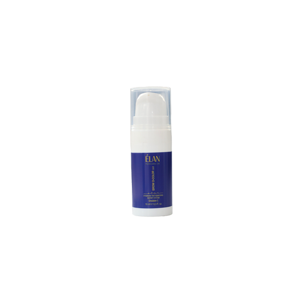 Elan Professional Line Eyebrow Tint Removing Expert System «BROW D-COLOR 2.0» Emulsion 1  10ML