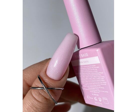 HELLO TINT BASE РОЗОВЫЙ ТОНИК С МЕРЦАМИ, 15 МЛ HL-TB15-061