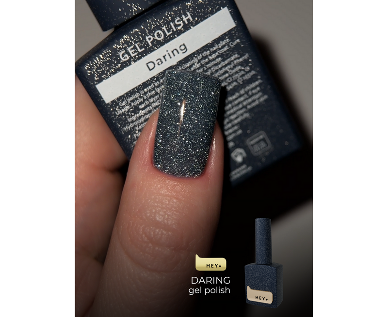 HEYLOVE. REFLECTIVE GEL POLISH, DARING, 15 ML HL-GP15-006
