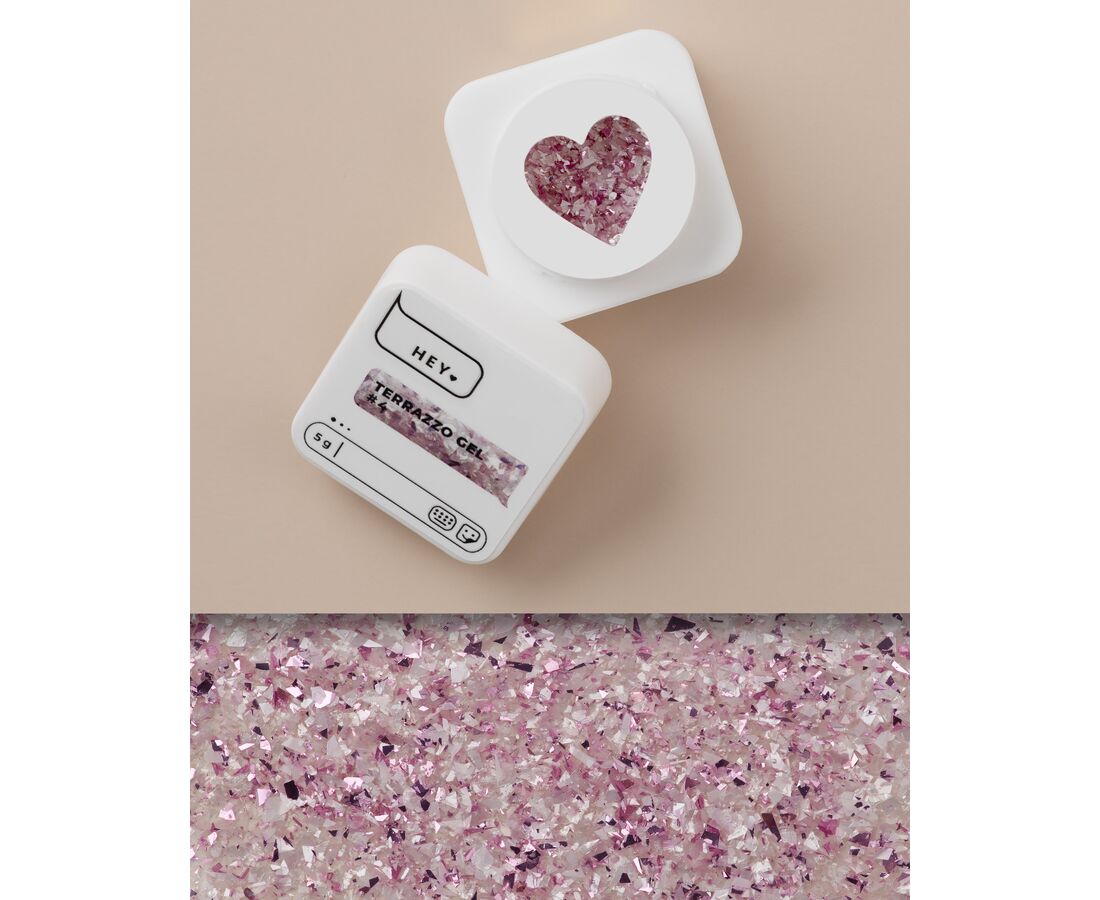HEYLOVE Terrazzo Gel 5g, Nail Art Gel