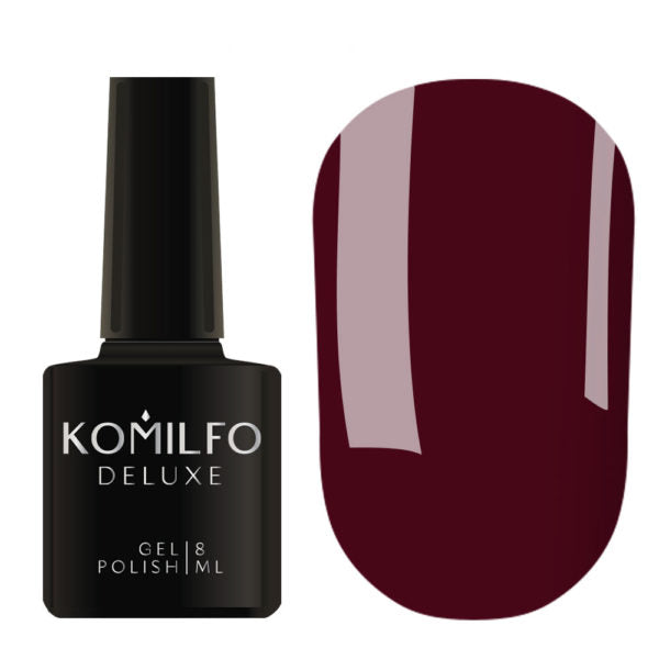 Komilfo Deluxe Series Gel Polish D100 – Twilight Marsala, 8 ml