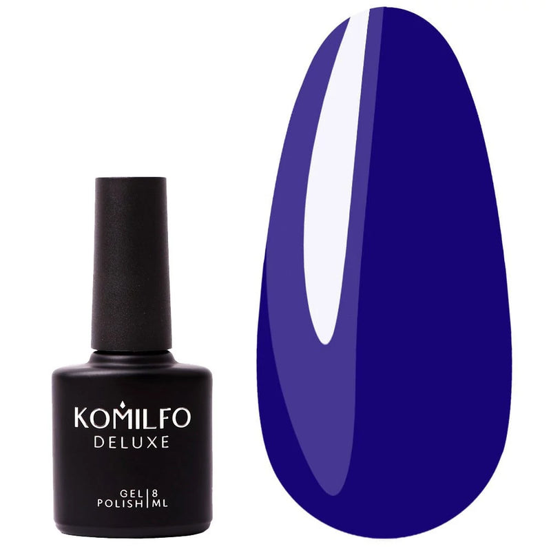 Komilfo Deluxe Series Gel Polish D125 – Blue, 8 ml