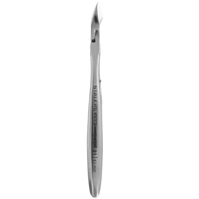 STALEKS PRO EXPERT 21 ПРОФЕСІЙНІ КУСАЧКИ ДЛЯ КУТИКУЛИ FULL JAW 10 MM NE-21-10