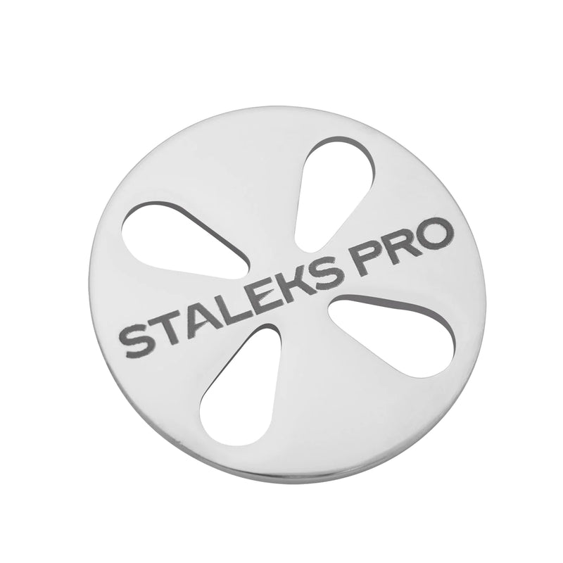 STALEKS PRO PEDICURE DISC PODODISC XS PLset-10 AND SET OF DISPOSABLE FILES 180 GRIT (5 PCS)  PDset-10