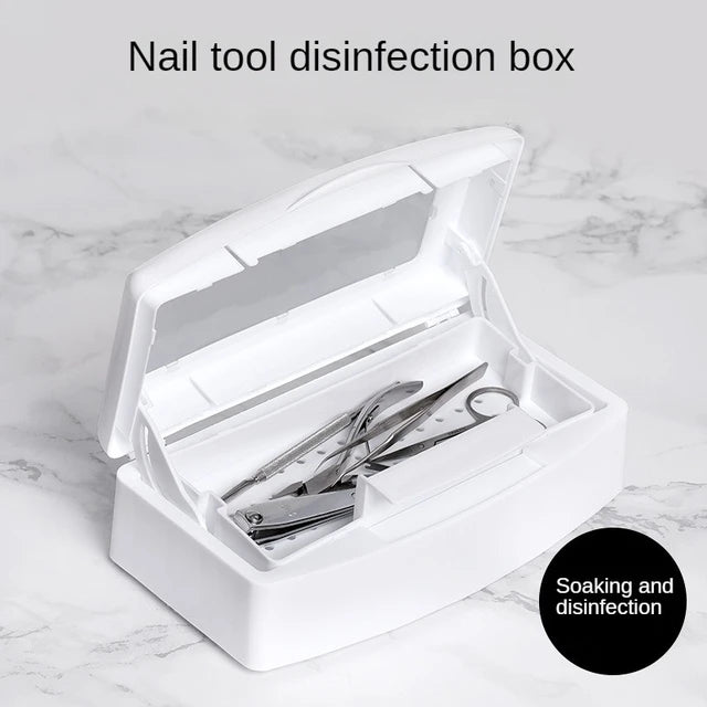 Nail Sterilizer Tray Disinfection Box