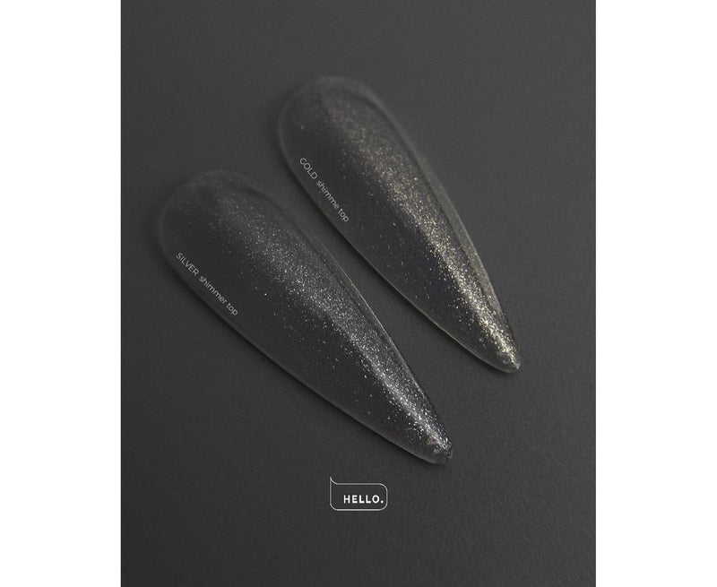 HEYLOVE Silver Shimmer Top coat 15 ml HL-TS15-205