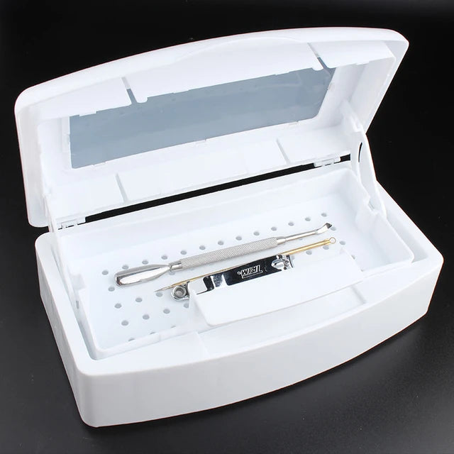 Nail Sterilizer Tray Disinfection Box