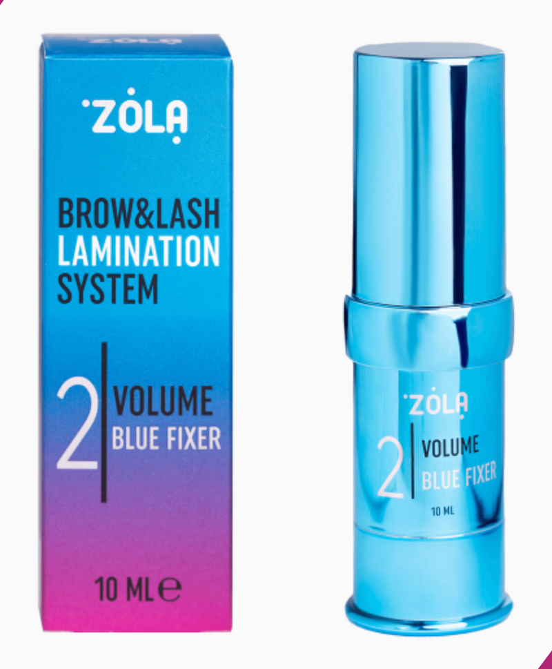 ZOLA LAMINATING COMPOUND 02 VOLUME BLUE FIXER 10 ML 05531