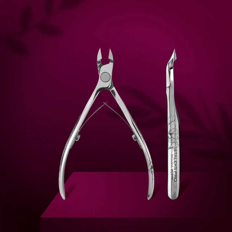 STALEKS PRO EXCLUSIVE 20 ПРОФЕСІЙНІ КУСАЧКИ ДЛЯ КУТИКУЛИ 8 MM MAGNOLIA NX-20-8M