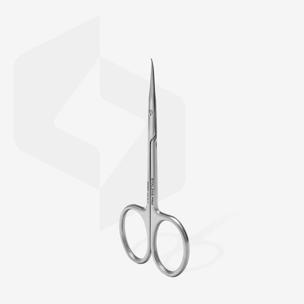 STALEKS PRO EXPERT 13 TYPE 3 CUTICLE SCISSORS WITH HOOK FOR LEFT-HANDED USERS SE-13/3