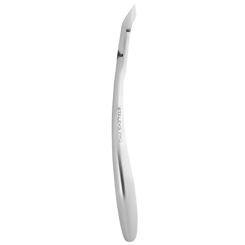 STALEKS PRO EXPERT 80 ПРОФЕССИОНАЛЬНЫЕ ЩИПЦЫ ДЛЯ КУТИКУЛЫ 6 ММ ПОЛНАЯ ЧЕЛАЧКА NE-80-6