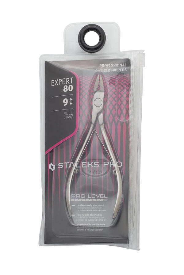 STALEKS PRO EXPERT 80 PROFESSIONAL CUTICLE NIPPERS 9 MM NE-80-9