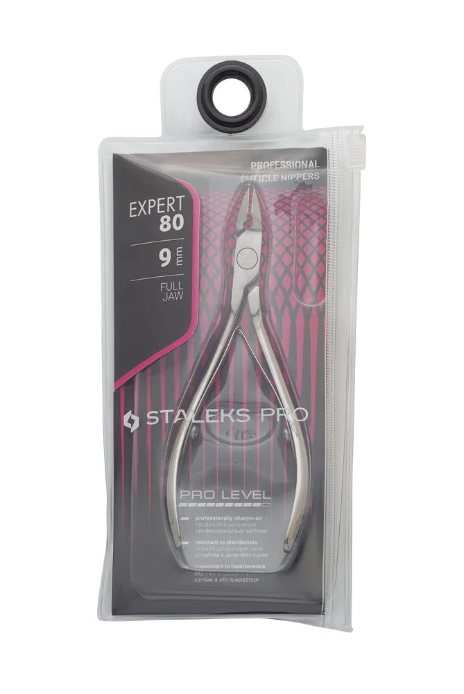 STALEKS PRO EXPERT 80 PROFESSIONAL CUTICLE NIPPERS 9 MM NE-80-9