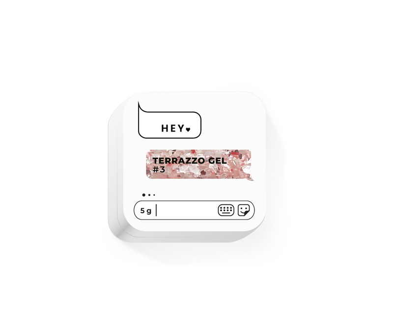 HEYLOVE Terrazzo Gel 5g, Nail Art Gel