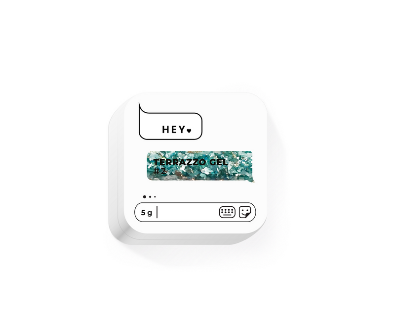 HEYLOVE Terrazzo Gel 5g, Nail Art Gel