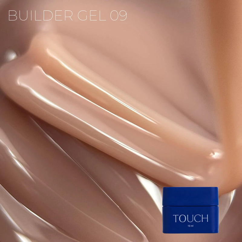 Touch Builder gel, 10 ml, Toffee (№09)