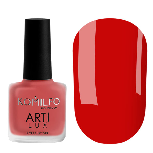 KOMILFO ARTILUX 020 ЗВИЧАЙНИЙ ЛАК ДЛЯ НІГТІВ (НЕ ГЕЛЬ) (ЧЕРВОНИЙ, ЕМАЛЬ), 8 МЛ 222020