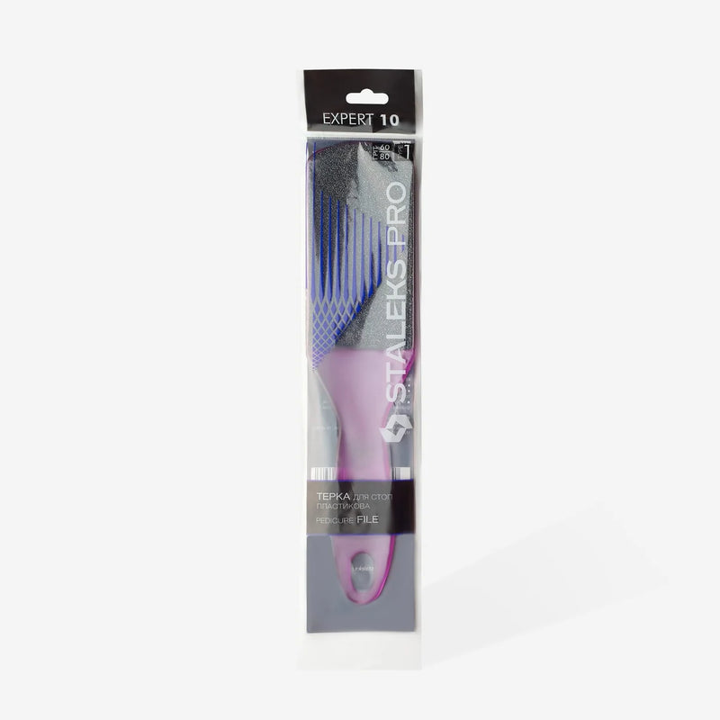 STALEKS CLASSIC 10 TYPE 2 Double-sided plastic foot file, 80/120 grit