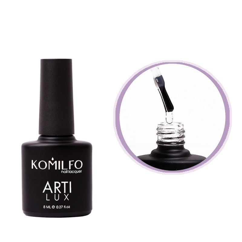 KOMILFO ARTILUX UV TOP – ТОП-ЛАК ДЛЯ НОГТЕЙ, 8 МЛ 212000