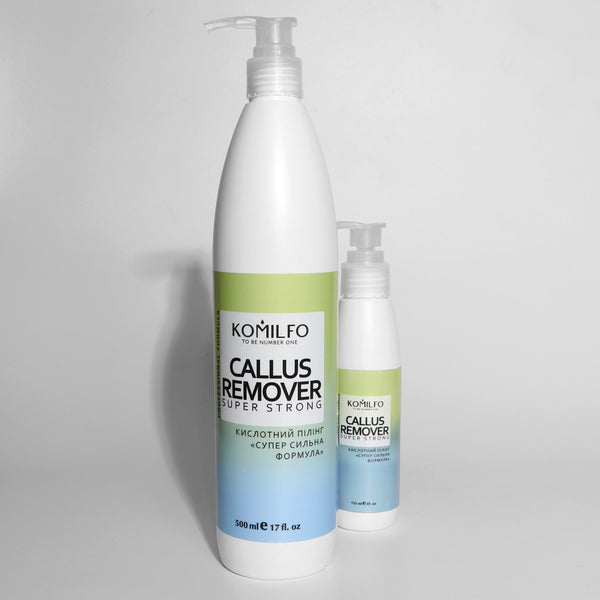 KOMILFO CALLUS REMOVER “SUPER STRONG FORMULA” – ПІЛІНГ ДЛЯ ПЕДИКЮРУ, 250 МЛ 121002